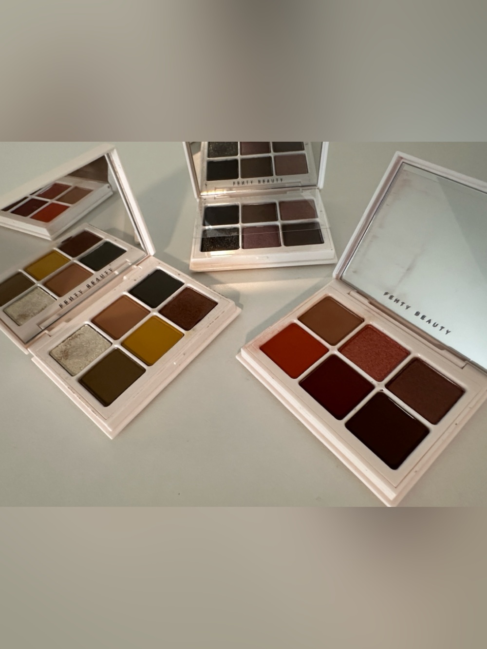 Fenty Beauty Mini Eyeshadow Trio - Cadet, Smoky Deep Neutrals - Picture 2 of 16